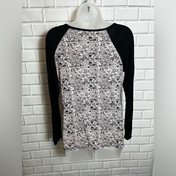 PIEGE women pajama top black and pink/size M - Picture 6 of 6